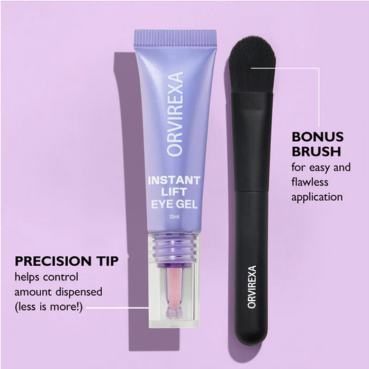 Instant Lift Eye Gel – Fast Acting for Puffiness & Under Eye Bags, Smooth Fine Lines, 0.34 oz